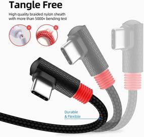 img 1 attached to ⚡ Braided Charging Cable for Samsung and OnePlus - Industrial Grade Electronics