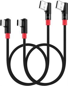 img 4 attached to ⚡ Braided Charging Cable for Samsung and OnePlus - Industrial Grade Electronics