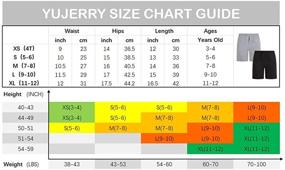 img 3 attached to 👕 Cotton Jersey Pockets Unisex Boys' Clothing and Shorts by Yujerry