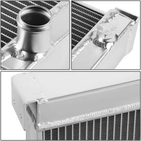 img 2 attached to Enhanced Performance 2-Row Full Aluminum Radiator for Jeep TJ - DNA Motoring RA-JEEPTJ-2