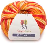 🧶 sugar bush yarn itty-bitty fine weight, sailor's sky delight: exquisite, lightweight crafting perfection logo