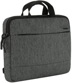 img 2 attached to 🎒 Incase City Brief 16-inch Urban-Pro Shoulder Bag, Compatible with MacBook Pro up to 16 inches, Heather Black and Gunmetal Grey (CL60591)