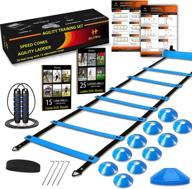 hlywei speed agility training set: enhance speed and agility with ladder, headband, jump rope, cones, and more! logo