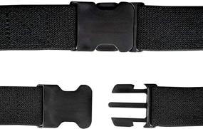 img 1 attached to 🔒 Adjustable Elastic Side Release Buckle with Stretch Feature