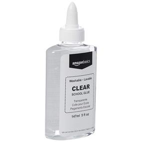 img 3 attached to 📦 Amazon Basics Clear Liquid School Glue, 5 oz Bottle, Washable – 12-Pack