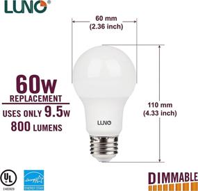 img 2 attached to 🔌 Durable & Efficient LUNO Dimmable Industrial Electrical Components & Lighting: High Lumen Equivalency