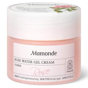 img 4 attached to Rose Water Gel Cream Face Moisturizer: Skin Treatment by Mamonde, 2.71 Fl Oz (Pack of 1)