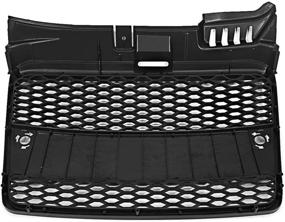 img 1 attached to 🔥 DNA Motoring GRF-076-BK Front Bumper Grille Guard: Perfect Fit for 05-08 Audi A4 Quattro B7 Typ 8E/ 8H
