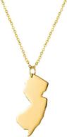 🌍 yiyang state necklace pendant: country map charm jewelry, ideal gift for women and teens logo