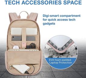 img 2 attached to 🔌 Smart Business Charging Backpack: BAGSMART Backpacks for Ultimate Efficiency
