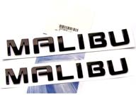 yoaoo malibu nameplate letter emblem logo