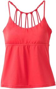 img 3 attached to PrAna Makoa Tankini Crimson Medium Women's Clothing for Swimsuits & Cover Ups