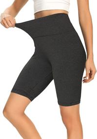 img 2 attached to GAYHAY Biker Shorts Women Control Sports & Fitness and Team Sports