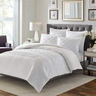 stone cottage mosaic comforter white logo