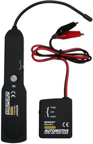 img 4 attached to 🔍 ALLOSUN Automotive Cable Wire Tracker Test Short & Open - Car Tracer Finder DC 6~42 Volts, Black (EM415PRO)