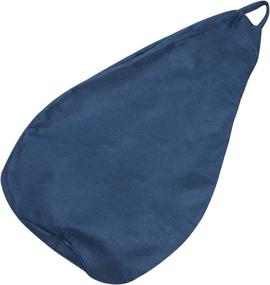 img 3 attached to 🪑 Bean Bag Chairs Cover: Lazy Lounger for Indoor/Outdoor Home Garden Lounge (Blue, 85X105 cm)