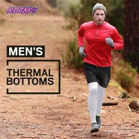 img 3 attached to 🌡️ Insulated Thermal Bottoms for Men - Rocky Long John Base Layer Underwear Pants, Ideal for Outdoor Ski Warmth and Extreme Cold Pajamas