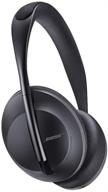 🎧 black bose wireless noise cancelling headphones 700 with alexa voice control and built-in microphone for clear calls logo
