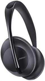 img 4 attached to 🎧 Black Bose Wireless Noise Cancelling Headphones 700 with Alexa Voice Control and Built-In Microphone for Clear Calls