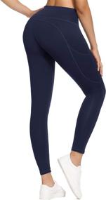 img 4 attached to WOWENY Control Athletic Workout Leggings Sports & Fitness for Other Sports