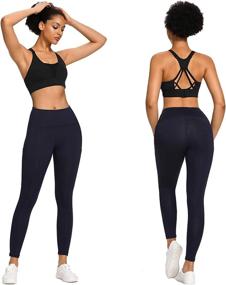 img 3 attached to WOWENY Control Athletic Workout Leggings Sports & Fitness for Other Sports