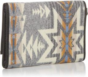 img 3 attached to Женский кошелек для смартфона Pendleton Trifold