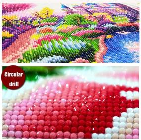 img 2 attached to Gofission Diamond Painting Numbers Rhinestones Painting, Drawing & Art Supplies