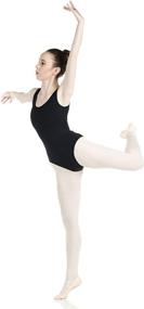img 2 attached to Danzcue Womens Cotton Ballet Leotard