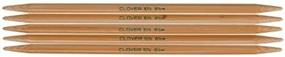 img 2 attached to 🍀 CLOVER Takumi 7-Inch Double Point Knitting Needles, Size 7