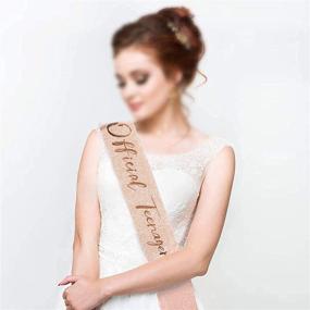 img 1 attached to Rose Gold 13th Birthday Sash and Crown: 🌹 Perfect Teenager Gift Set for Happy Birthday Party Supplies