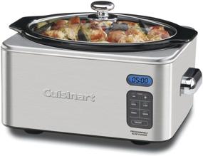 img 1 attached to Cuisinart PSC-650 Stainless Steel 6.5-Qt Programmable Slow Cooker