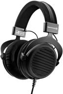 🎧 beyerdynamic dt 990 premium open-back over-ear hi-fi stereo headphones: uncompromised sound quality for audiophiles logo