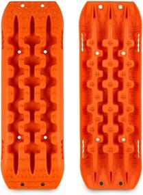 img 2 attached to 🍊 Orange X-BULL Tire Ladder for Sand Snow Mud 4WD - Enhanced Recovery Traction Tracks