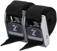 nrs 1-inch heavy 🔒 duty tie down strap twin pack logo