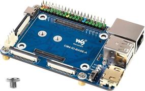 img 4 attached to 🔌 Mini Base Board (A) for Raspberry Pi Compute Module 4 Lite/eMMC Series Module: Enhanced Connectivity with Standard CM4 Socket and Raspberry Pi 40PIN GPIO Header