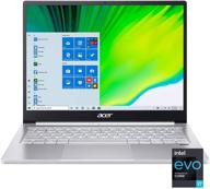 💻 acer swift 3 intel evo thin & light laptop, 13.5" 2256 x 1504 ips, core i7-1165g7, iris xe graphics, 8gb lpddr4x, 512gb nvme ssd, wi-fi 6, fingerprint reader, backlit keyboard, sf313-53-78ug logo