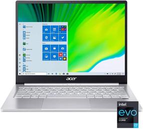 img 4 attached to 💻 Acer Swift 3 Intel Evo Thin & Light Laptop, 13.5" 2256 x 1504 IPS, Core i7-1165G7, Iris Xe Graphics, 8GB LPDDR4X, 512GB NVMe SSD, Wi-Fi 6, Fingerprint Reader, Backlit Keyboard, SF313-53-78UG