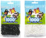 perler bead bundle black white logo