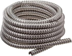 img 2 attached to 🔌 Southwire 55082121 25-Feet 1/2-Inch Alflex-Type RWA Reduced Wall Metal Aluminum Flexible Conduit: Durable and Versatile Electrical Conduit for Effective Cable Protection