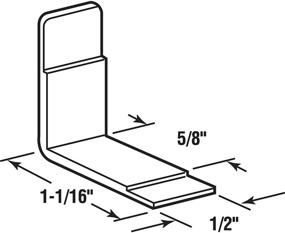 img 1 attached to 📁 Slide Co 22843 L Angle Drawer Glides: Smooth Sliding and Sturdy Support for Drawers