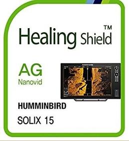 img 2 attached to 📺 HUMMINBIRD Solix 15 Защитная пленка от бликов матовая - Защитная пленка для ЖК-экрана для использования на улице (совместима, Healing Shield, SOLIX 15)