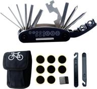 🔧 daway bike repair tool kits: 16 in 1 multifunction bicycle mechanic fix tools set bag with tire patch levers – practical gift & essential for cycling maintenance logo