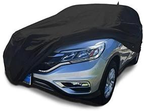 img 1 attached to 🚘 Колпак для автомобиля чёрного цвета подходит на Honda CR-V SUV 2010-2019 года выпуска от Xtrashield - повысьте защиту и стиль вашего CRV!