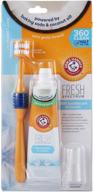 🐶 arm & hammer fresh spectrum puppy dental kit: small dog toothbrushing set for plaque and tartar control logo