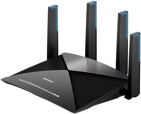 img 2 attached to 📶 NETGEAR Nighthawk X10 AD7200 WiFi Router - 1.7GHz Quad-core, Plex Media Server, Alexa Compatible (R9000)