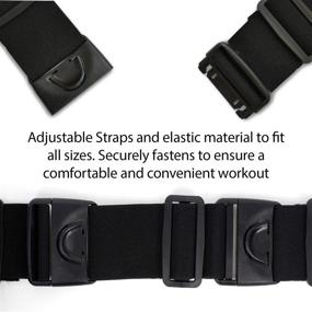 img 1 attached to 🏃 Stay Active with E Tronic Edge Extensions Running Belts and Waist Packs