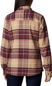 img 3 attached to Columbia Womens Street Stretch Flannel Outdoor Recreation in Outdoor Clothing