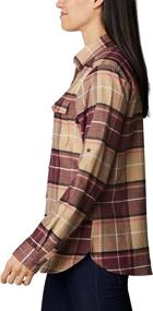 img 2 attached to Columbia Womens Street Stretch Flannel Outdoor Recreation in Outdoor Clothing