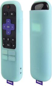 img 1 attached to SIKAI Glow in Dark-Blue Silicone Cover for Roku Streaming Stick+ Remote - Shockproof Protective Case with Remote Loop for Roku Streaming Stick Plus 3800R / 3810R Enhanced Voice Remote - Anti-Lost