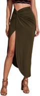 shein womens twist asymmetrical medium logo